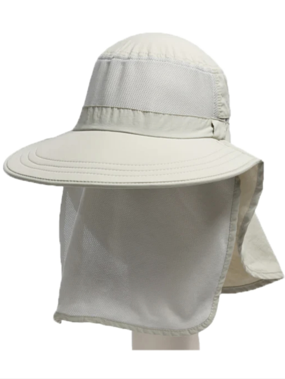 Henschel Innsbruck UPF 50+ Hat Sun Protection Sunhat Back Neck Face Flaps S/M